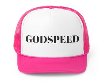 College Etsy Hat, Trucker Era Classic Trucker Caps, Sorority Party 2000s Godspeed Cap Snapback, Hat, - Hat,