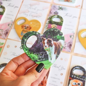 Dog Birthday Pawty Magnet Bottle Opener: Dog Party Favors