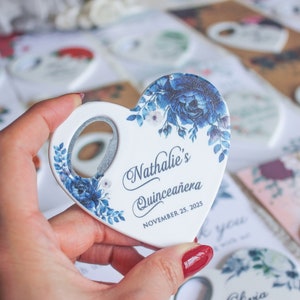 Quinceañera and Sweet 16 Magnet Bottle Opener - Perfect Favor for Your Celebration!