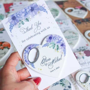 Wedding Guest Favors, Heart Shape Bottle Opener