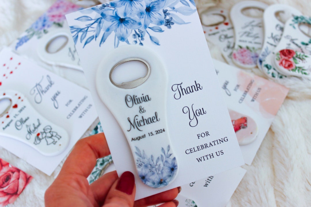 Custom Bottle Opener, Wedding Favors for Guests Etsy