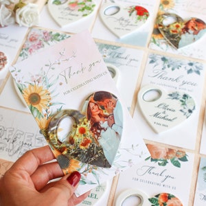 Customizable Photo Magnet with Bottle Opener, Wedding Gift, Party Favours