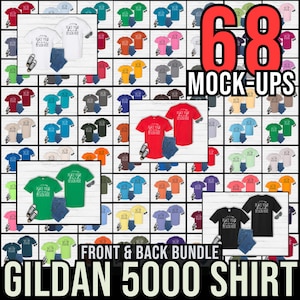 4000+ Mockup MEGA Bundle: AI Model & Flat Lay Gildan Bella Canvas Comfort Colors + much more Mockups (Digital Download) image 18