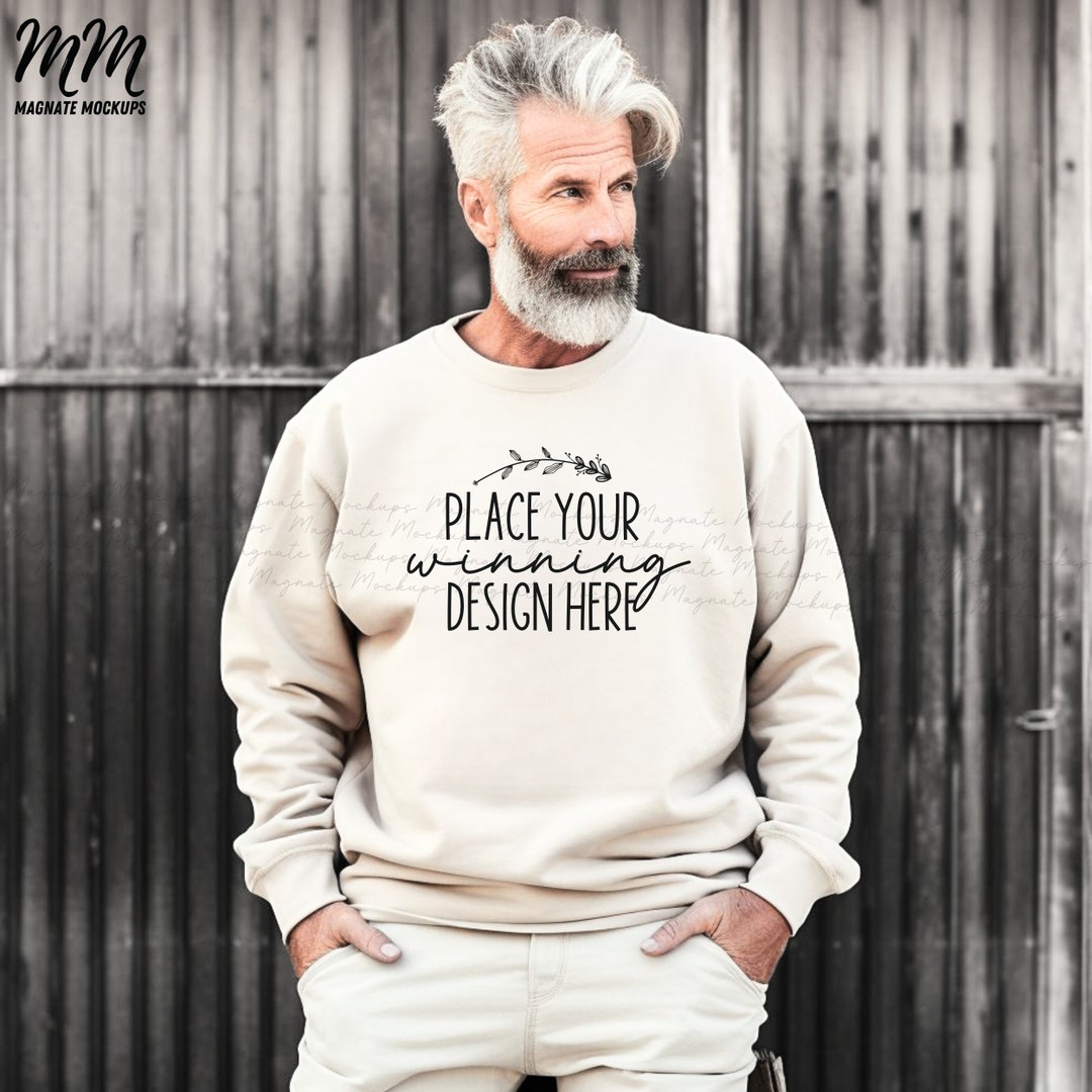 Gildan Men's Fleece Crewneck Sweatshirt - 3-Pack, 50% Cotton 50% Polyester