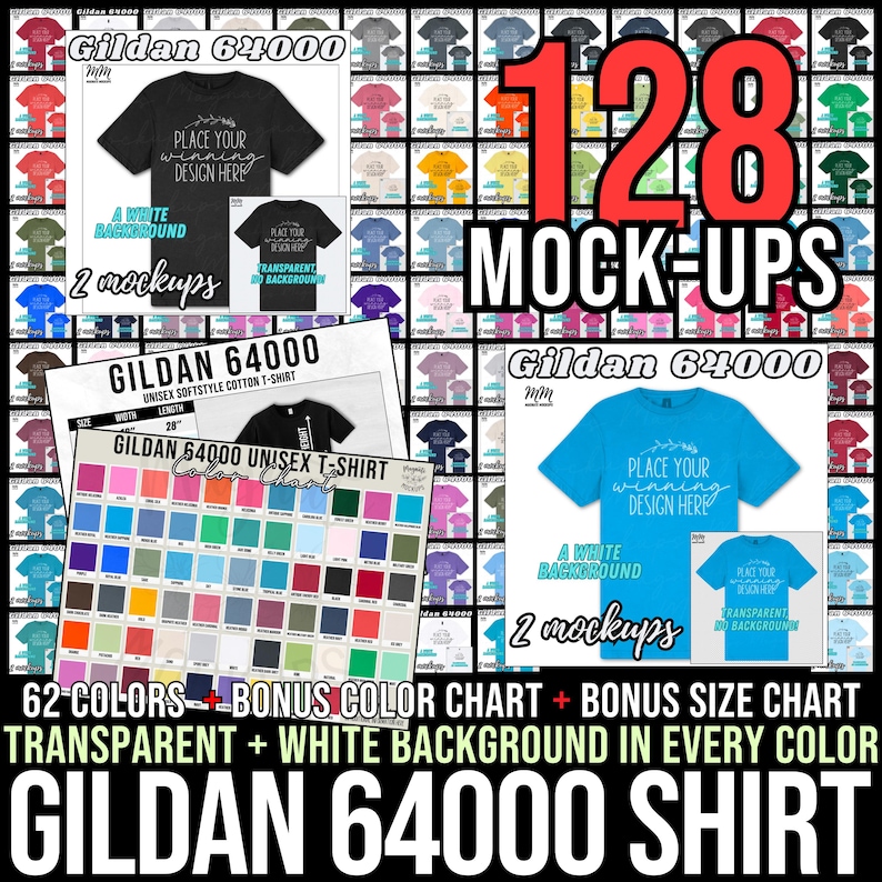 4000+ Mockup MEGA Bundle: AI Model & Flat Lay Gildan Bella Canvas Comfort Colors + much more Mockups (Digital Download) image 11