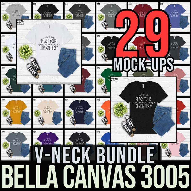 4000+ Mockup MEGA Bundle: AI Model & Flat Lay Gildan Bella Canvas Comfort Colors + much more Mockups (Digital Download) image 17