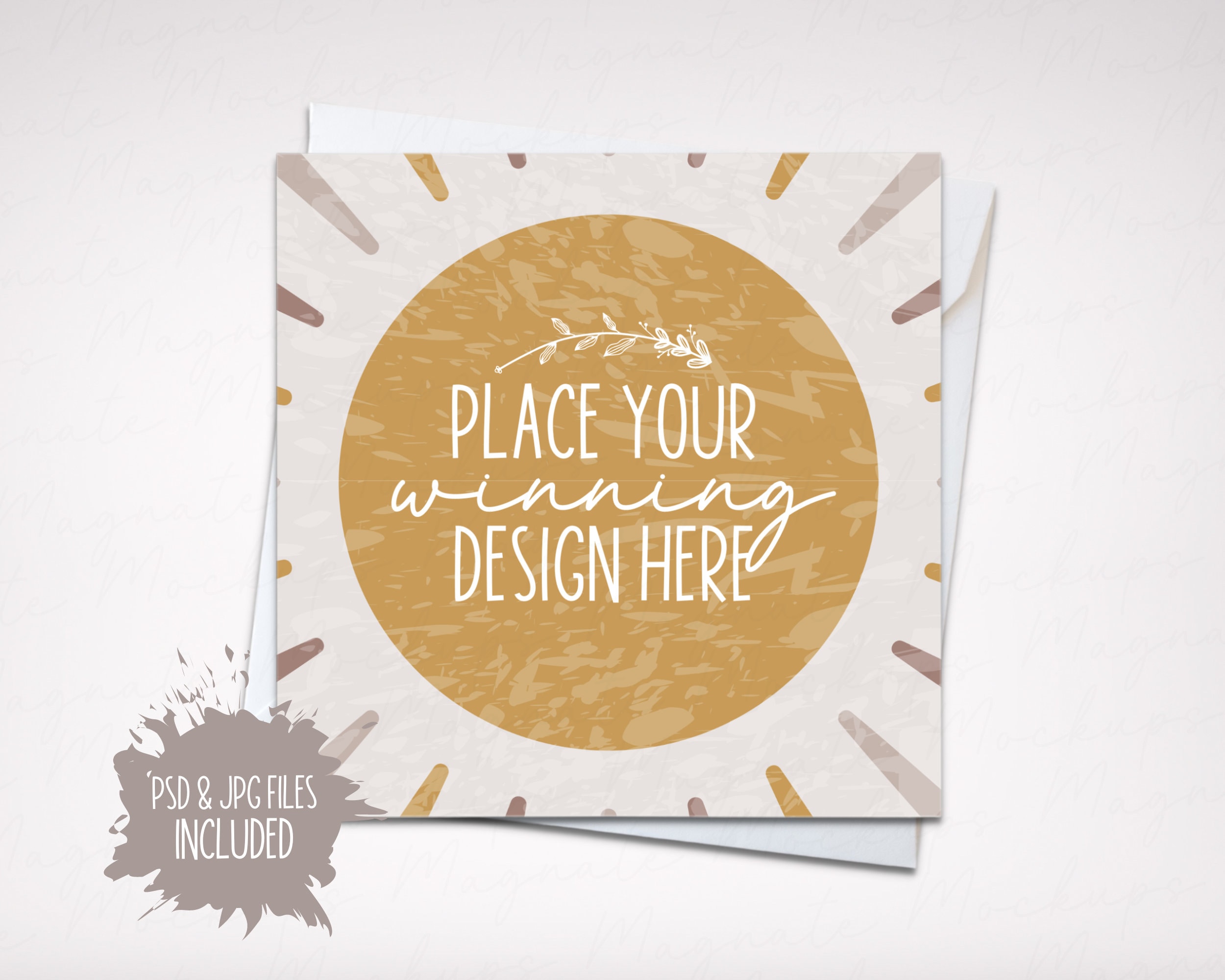 Mega Card Bundle. 5x7 and 4x6 Card Templates, C6 and A7 Envelopes