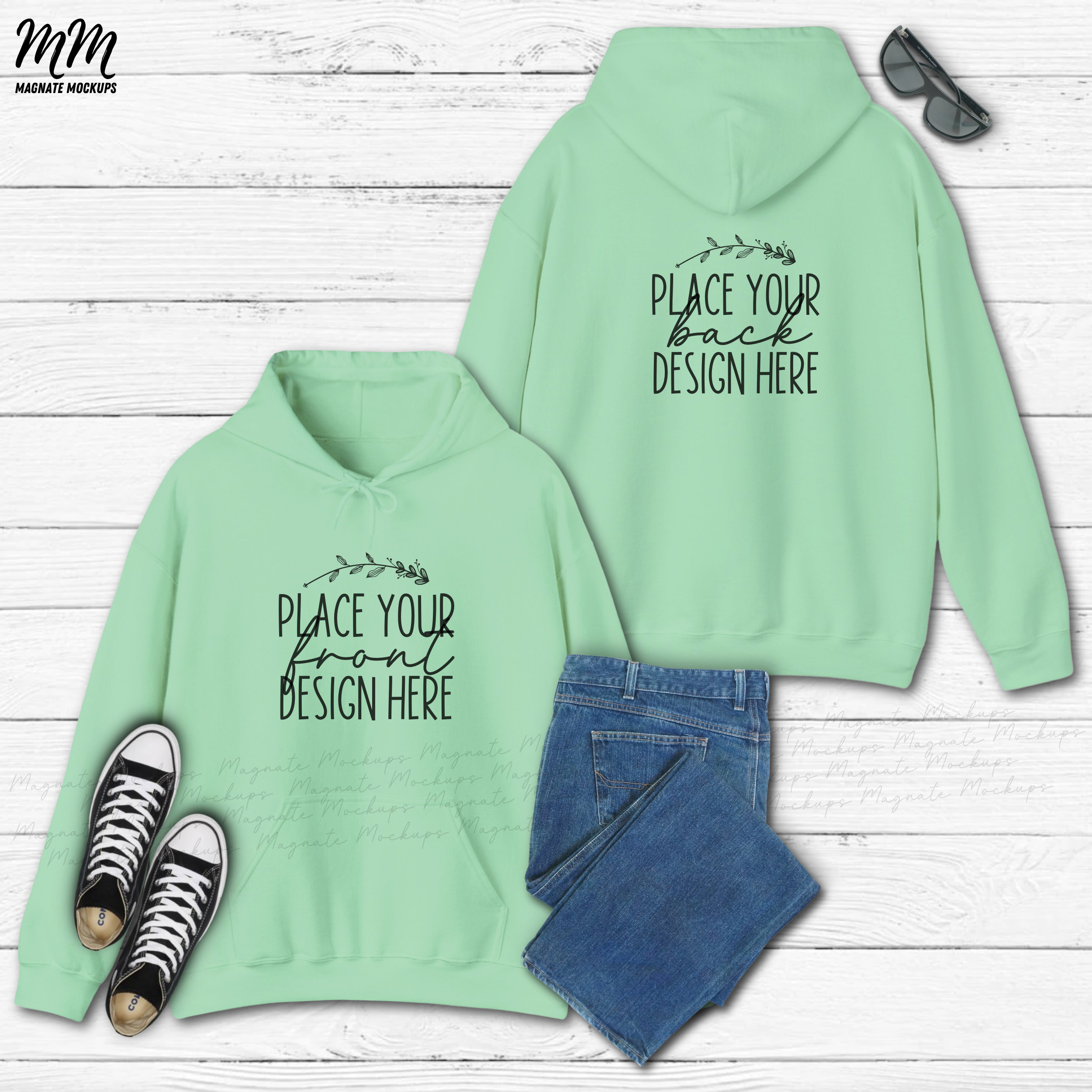 Sudadera Gildan 18500 Moda Gildan 18500 Sudadera Con Capucha, S, Verde Sudadera Gildan Adulto