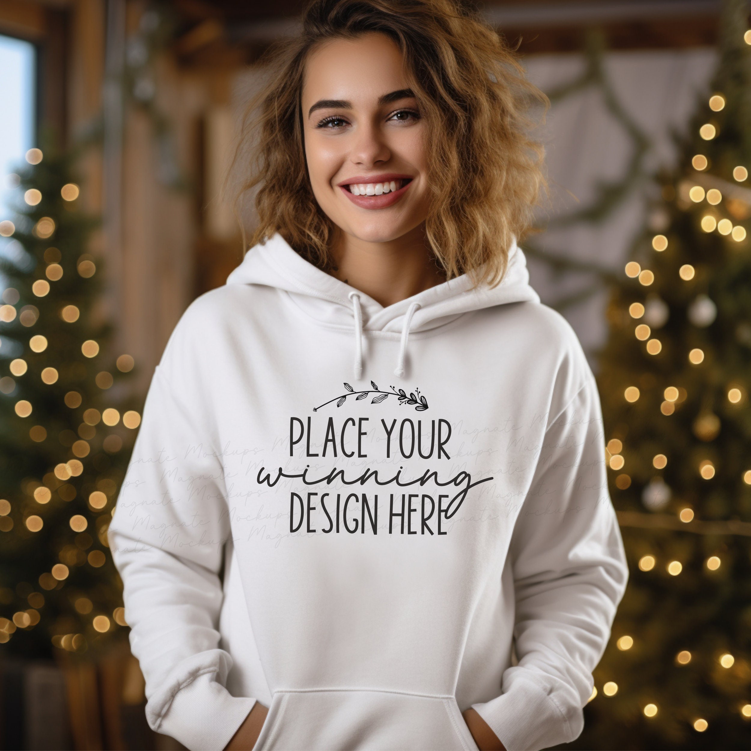 Ladies christmas hoodie hot sale