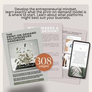 Print on Demand Solopreneurs Handbook: 300+ Page POD Business Guide (Ebook) immagine 3