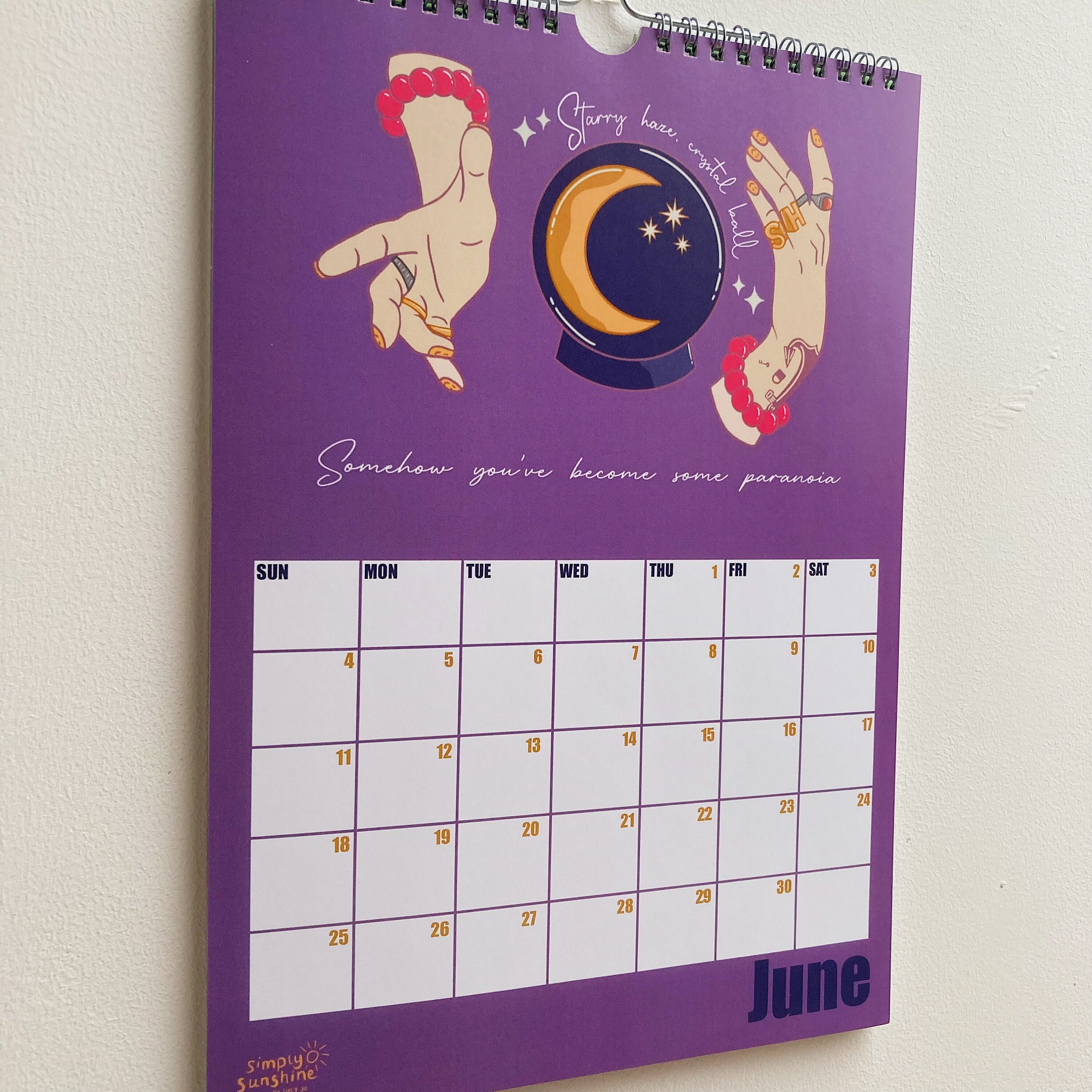 Harry Styles Harrys House A4 Wall Calendar - Etsy