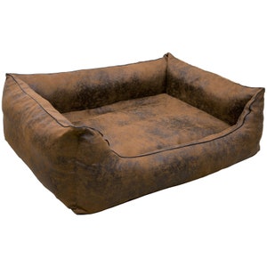 CopcoPet Hundebett Hundekissen Hundesofa Emma Wildlederoptik Bild 1