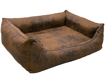 CopcoPet Hundebett Hundekissen Hundesofa Emma Wildlederoptik