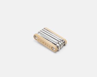 Bamboo Bicycle Multitool: Portable Bike Repair Kit