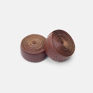 Leather Bicycle Handlebar Wrap, Vintage Retro Bike Bar Tape, Classic Design, Cyclist Accessory. Eco Friendly Cycling Gift.