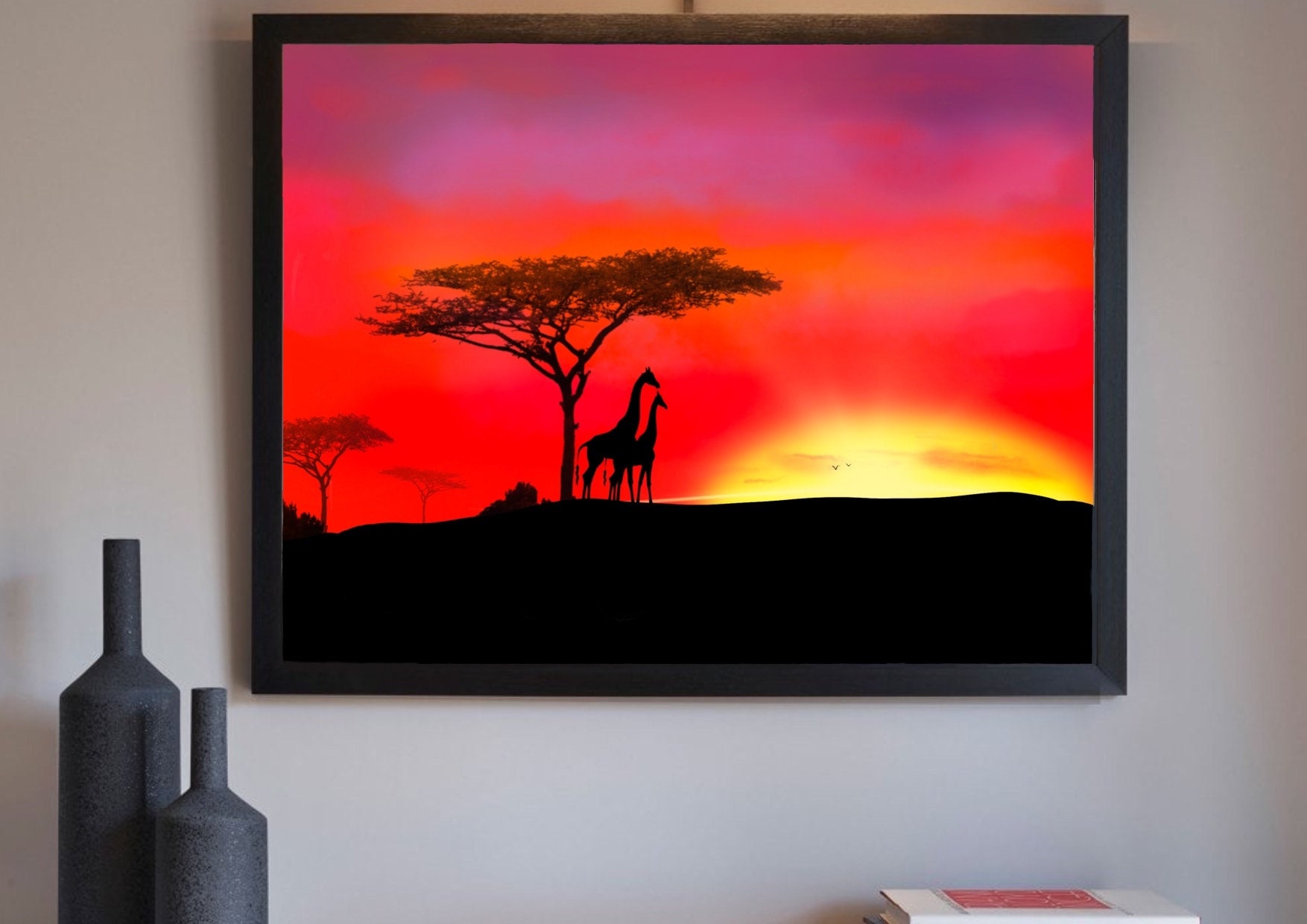 African Sunset Etsy