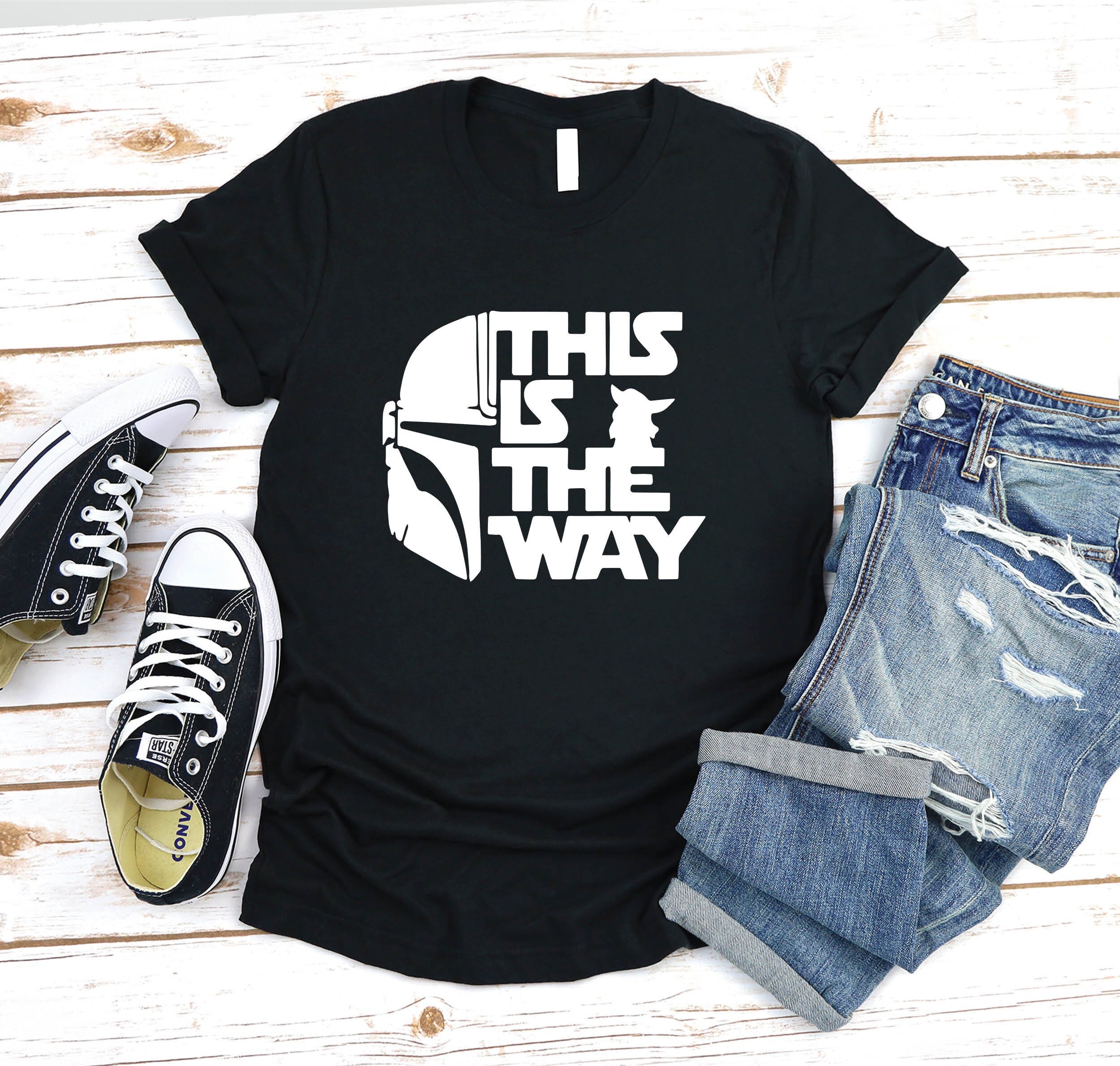 Discover This Is the Way Mandalorian T-shirt