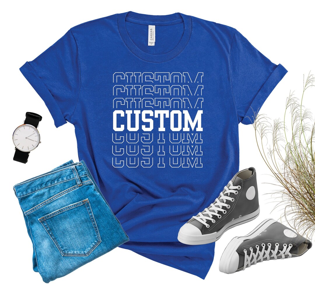 Team Mascot Shirt Custom Team Shirt Custom Football Shirt Custom Fan