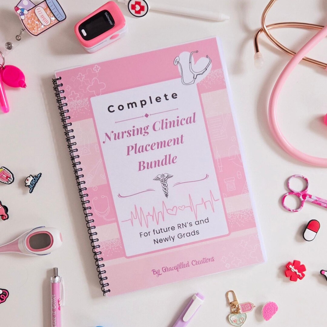 Nursing Clinical Placement Book, NHS Student Nurse Resource - Etsy UK