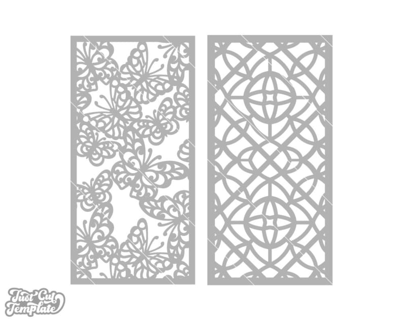 16 Laser Cut Panel Templates SVG Panels Set 12 Vector Etsy Australia