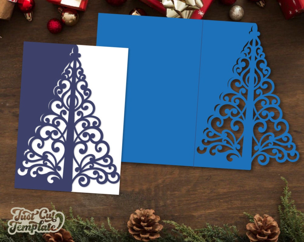3 plantillas de corte de tarjetas plegables de felicitación navideñas de  5x7 SVG, corte láser Cricut Cameo ScanNcut (SVG, DXF, Studio3, eps, png),  descarga digital. - Etsy México, image size:1000x795