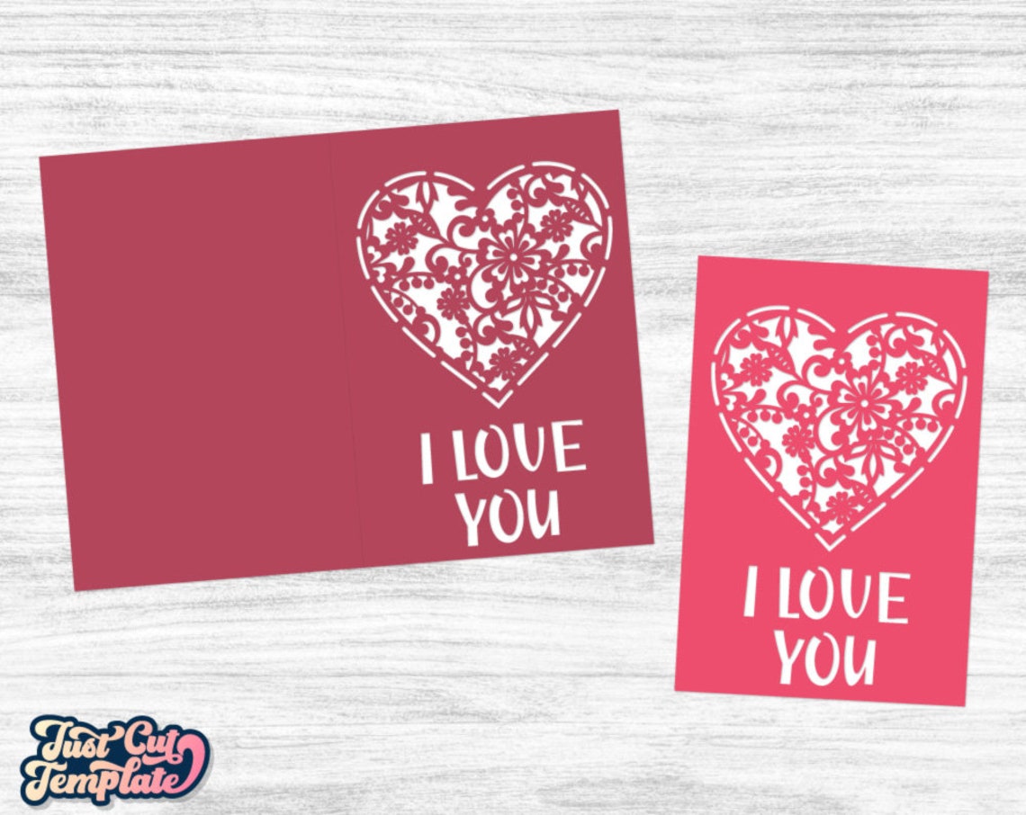 8 Valentine&rsquo;s Day Card SVG Set Cricut Joy Valentines Card - Etsy