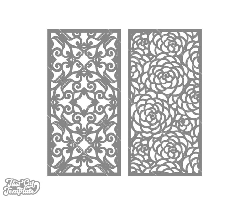 16 Laser Cut Panel Templates SVG Panels Set 12 Vector Etsy Australia