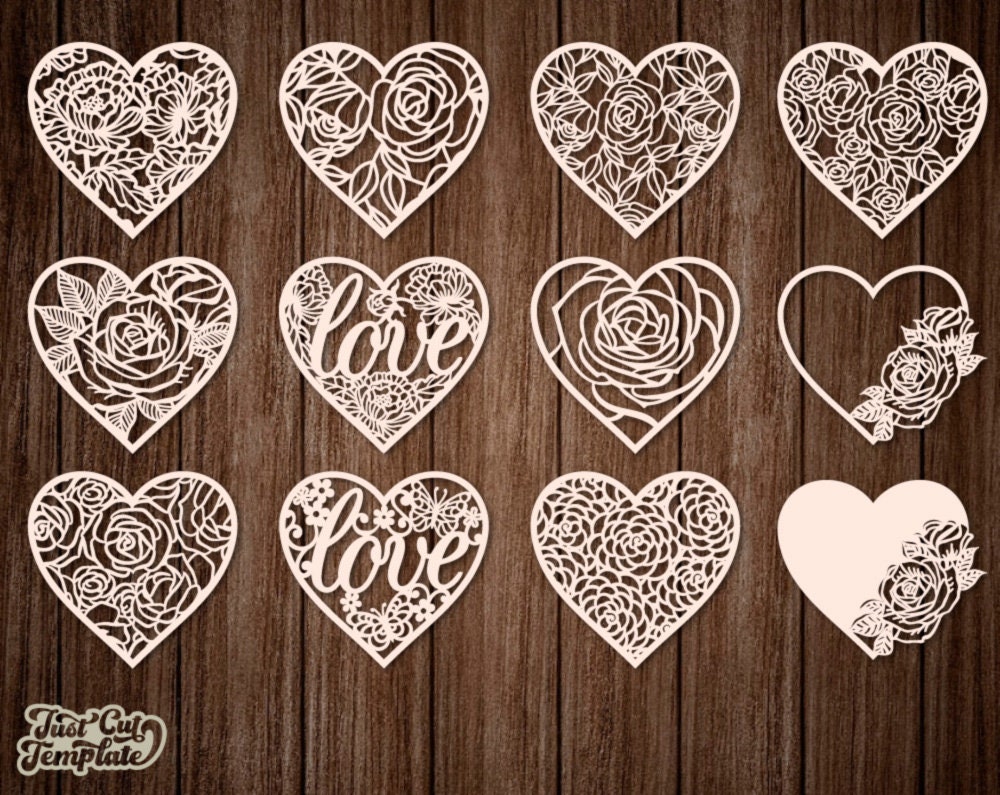 20 Pack Paper Primitive Heart Shapes, Primitive Heart Cutouts, Die Cut  Heart, Love, Scrapbooking, Thank You Tag, Wedding, Anniversary 