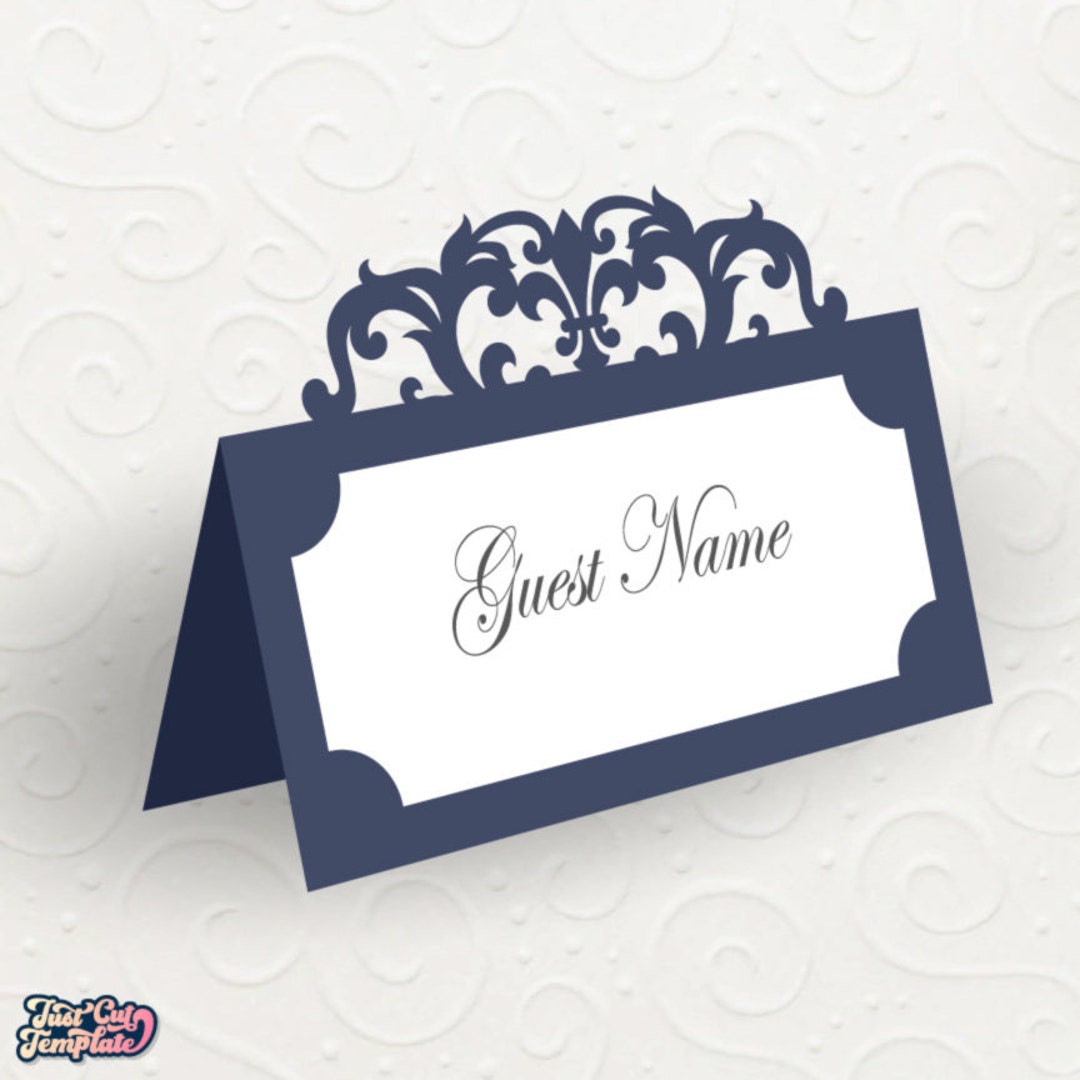 GIVBRO Tischkarten Herz - 50 Stück Gefaltet Für Hochzeit & Party