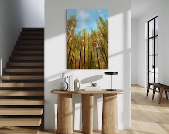 ART Where Dreams Meet the Sky - Oil Painting – Original Forest Path Artwork, CUSTOM sizes