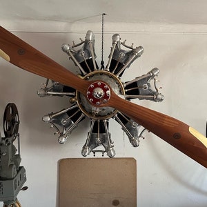 1917 "Lang" Sopwith Camel authentic airplane propeller
