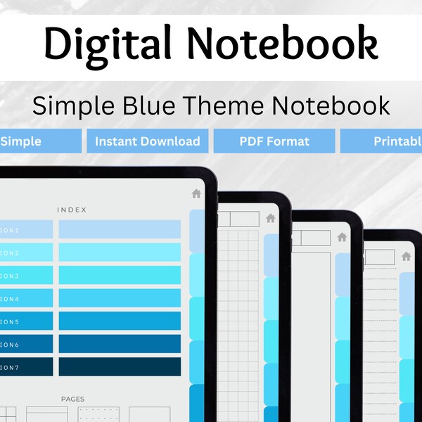 Goodnotes Notebook Etsy