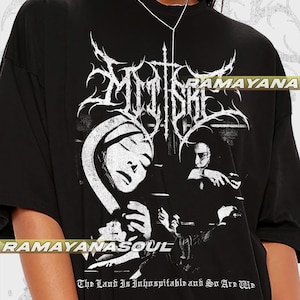 Mitski &#39;The Land Is Inhospitable&#39; T-Shirt: Unisex Black Metal Tee