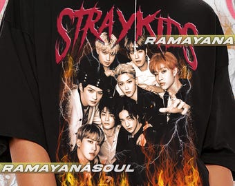 Straykids Bangchan Unisex Crew Neck T-shirt I K-pop Unisex T