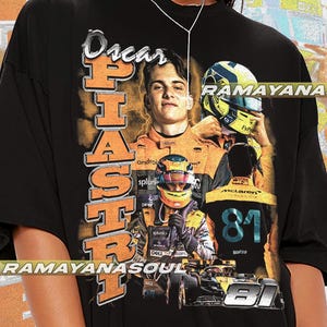 Limited Oscar Piastri T-shirt, Oscar Piastri 81 T-Shirt, Formula One Racing T-Shirt, Gift For Woman and Man Unisex T-Shirt