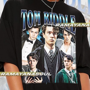 Tom Riddle Graphic T-Shirt: Unisex Cotton Tee