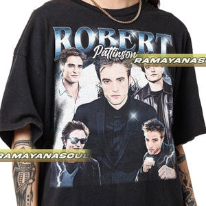 Robert Pattinson Graphic Tee: Unisex Movie Shirt