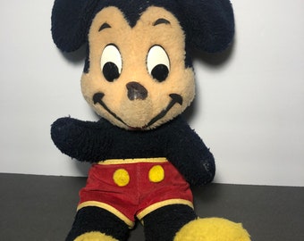 50s Walt Disney California Plush Doll Mickey Mouse