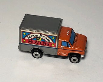 1989 Micro Machines Ford Box Van Mood Beam Movers Galoob 80s