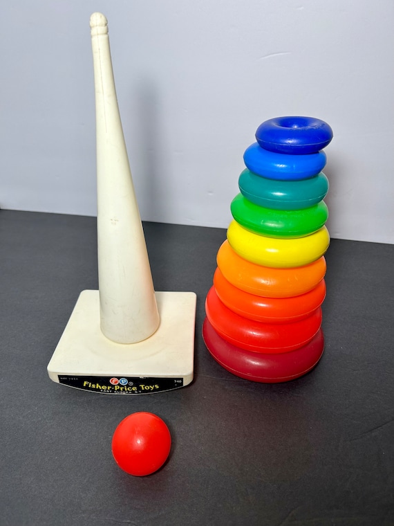 Fisher price stackable rings sale