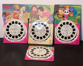 Smokey Bear Viewmaster Reels, 1969 GAF View-master 21 Stereo Pictures,  Viewfinder Reels, only You Can Prevent Forest Fires, the True Story 