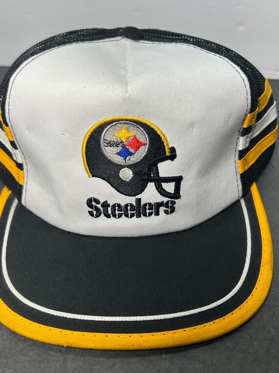 Pittsburgh Steelers Vintage 80s-90s Snap Back Adjustable Truckers