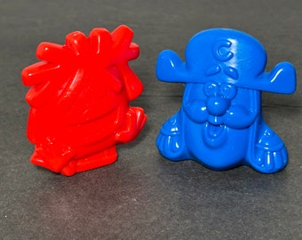 Capt’n Crunch Crew Crazy Bones Bomber Bang RARE Promotional Lot of 2