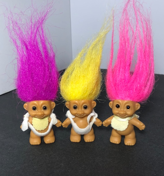 80s 90s Baby Troll Lot of 3 RUSS Etsy