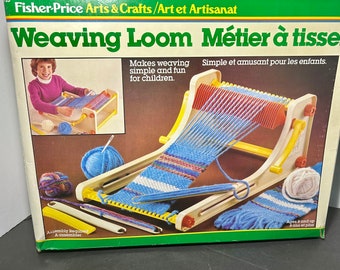 1983 Fisher Price Weaving Loom 715 Arts and Crafts