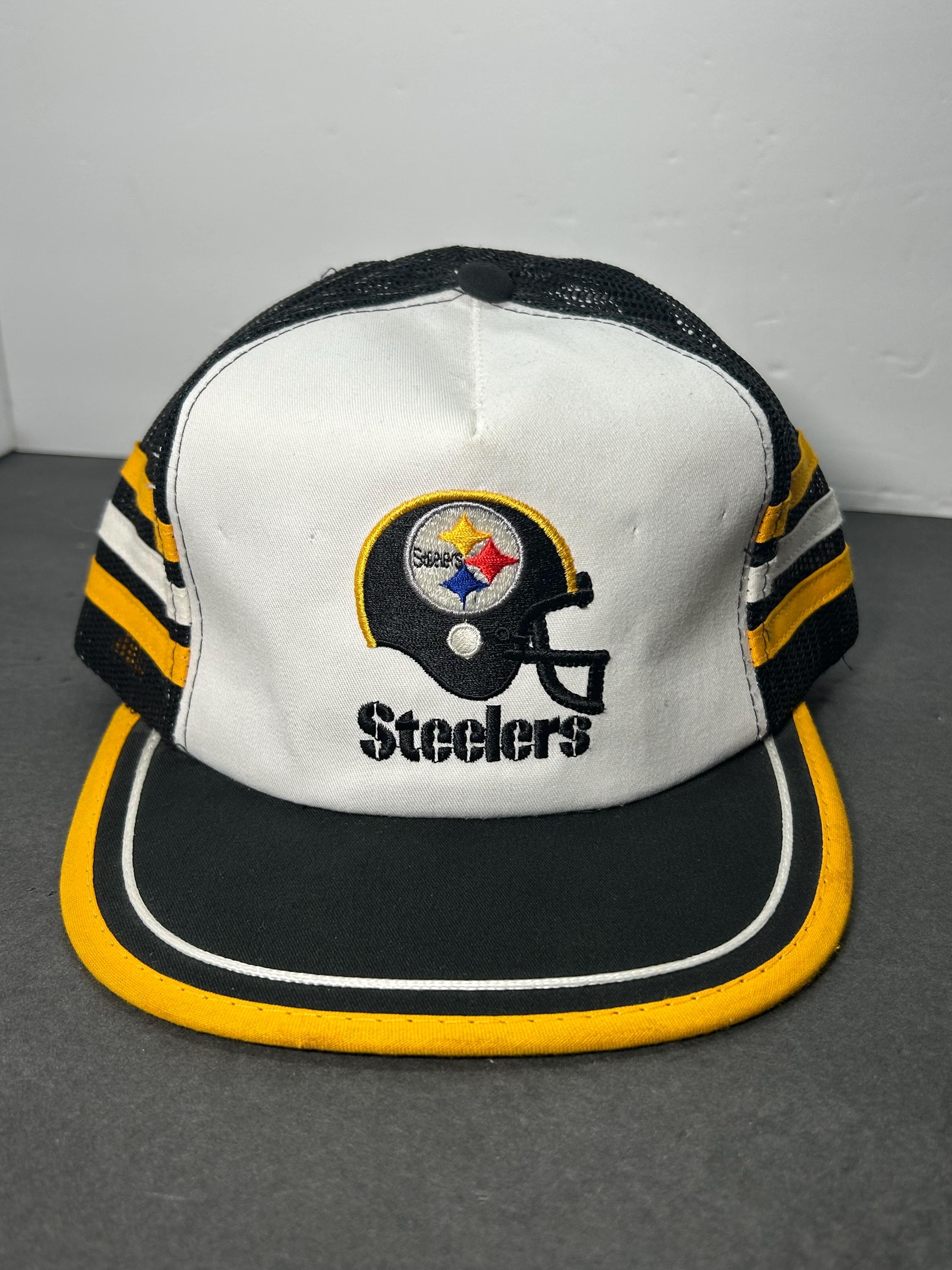 Pittsburgh Steelers Vintage 80s-90s Snap Back Adjustable Truckers