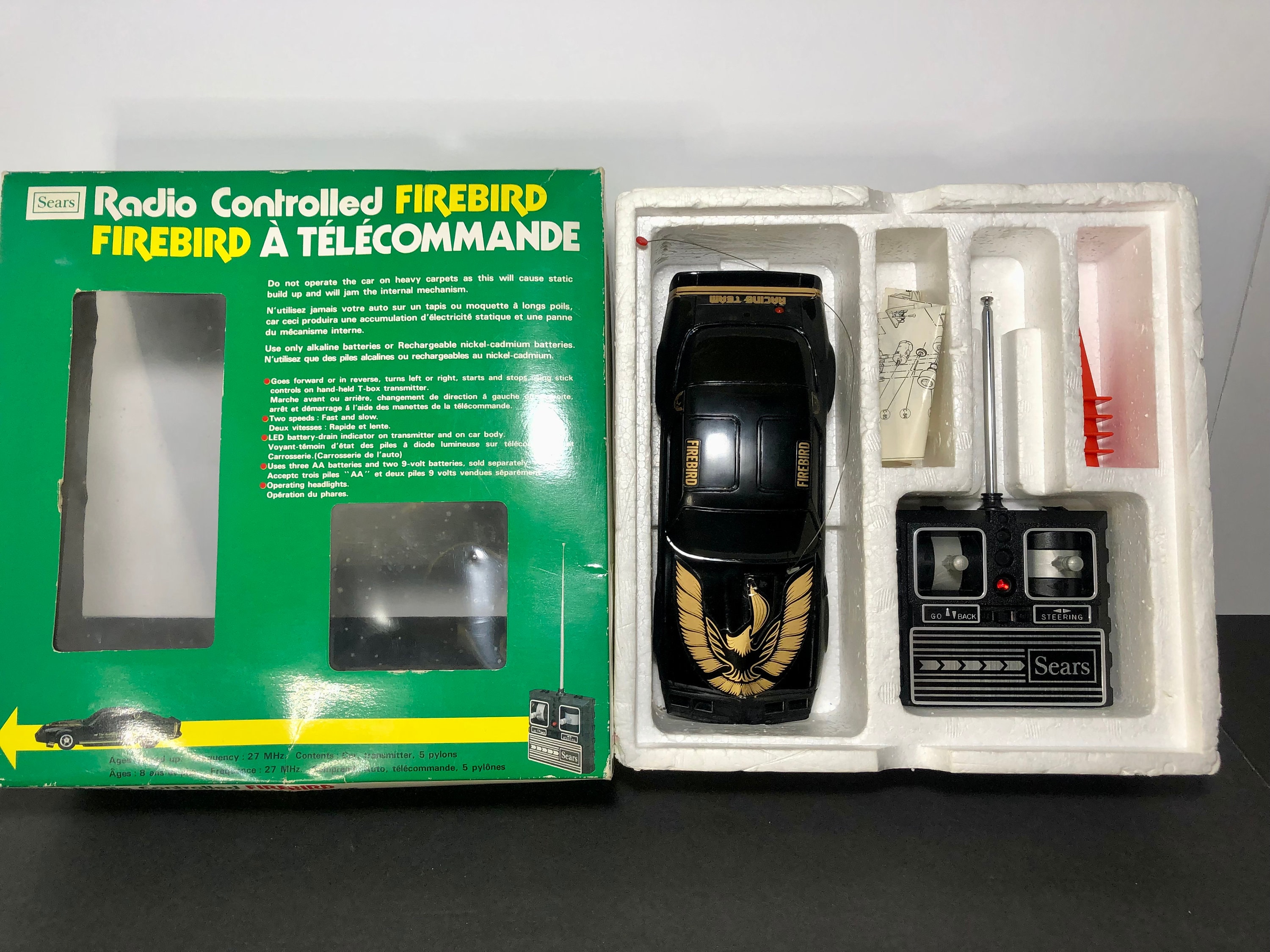Sears 8os Radio Controlled Firebird Etsy