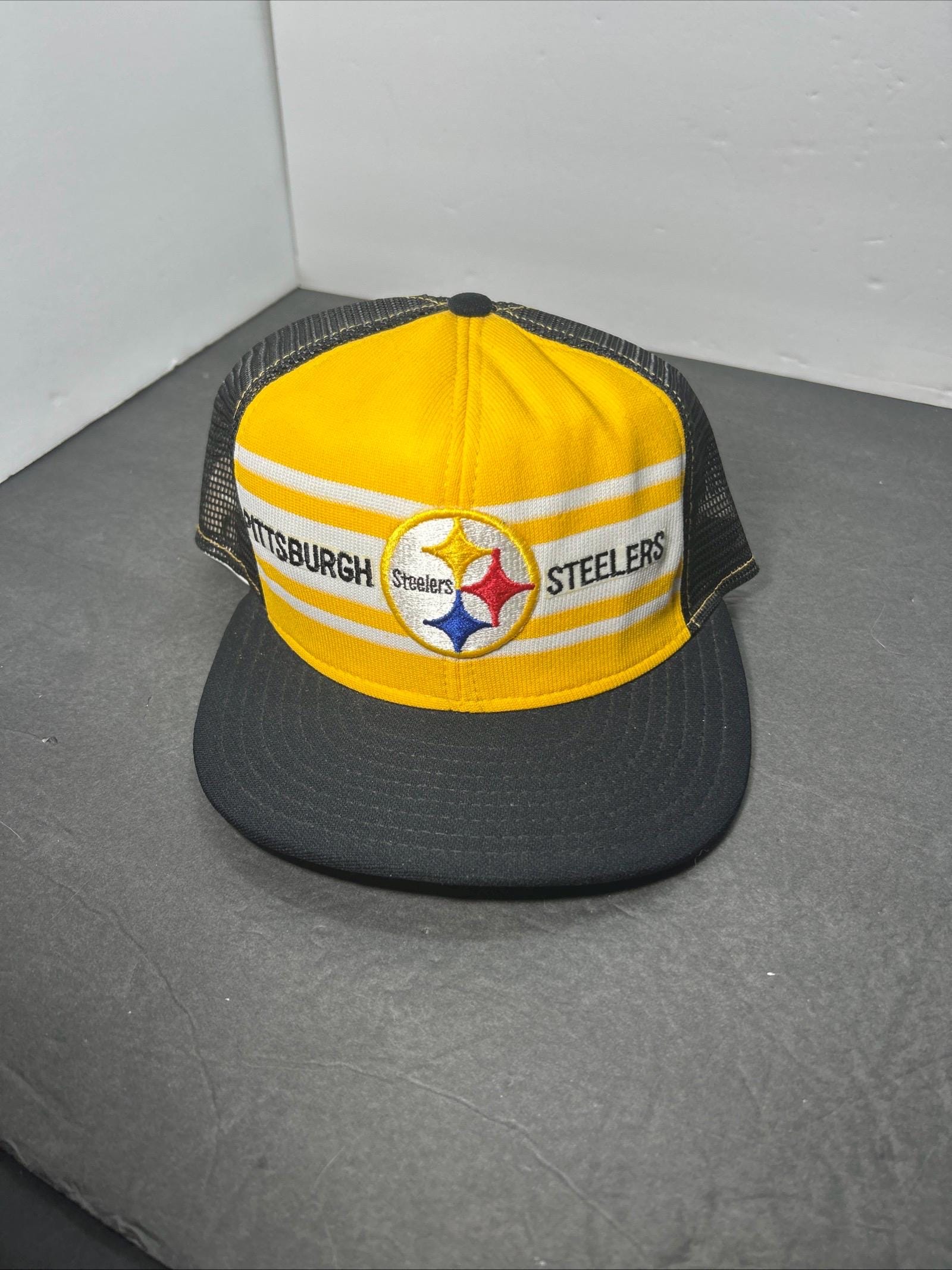 Pittsburgh Steelers Vintage 80s-90s Snap Back Adjustable Truckers