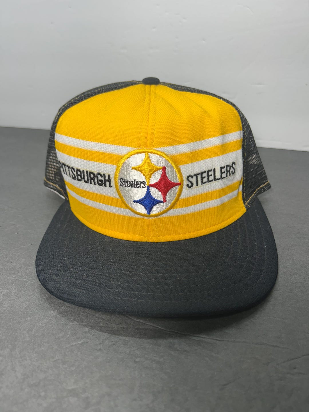 NFLPittsburgh Steelers キャップ 80年代ヴィンテージ Pittsburgh Steelers Vintage 80s-90s Snap Back Adjustable Truckers