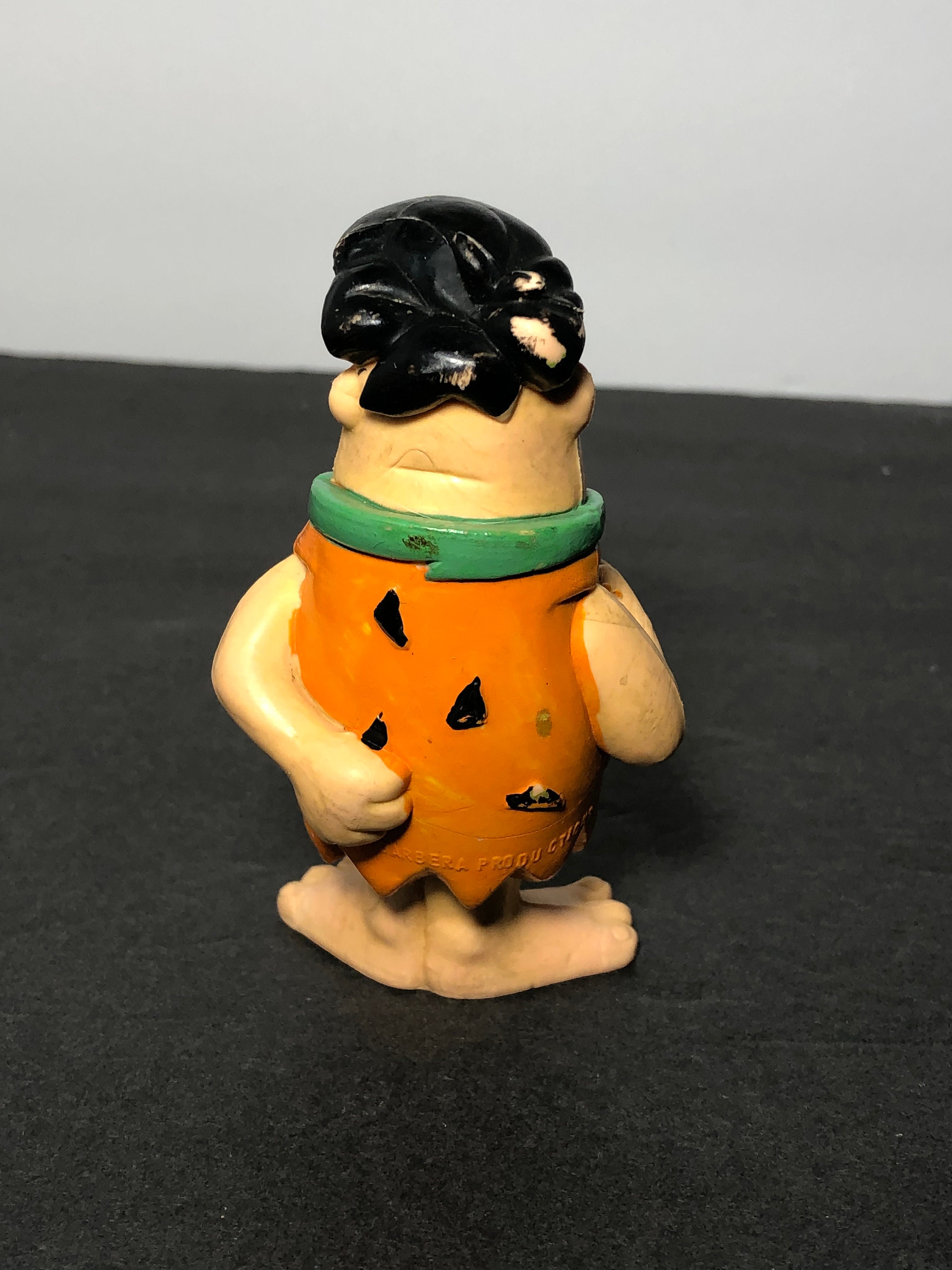 1980 Fred Flinstone 4” PVC Figure Hanna Barbera Productions TV  display picture 1